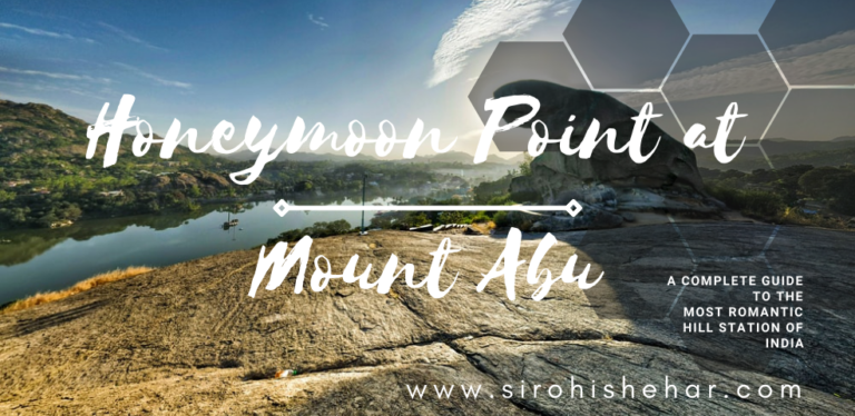 Honeymoon point at mount abu