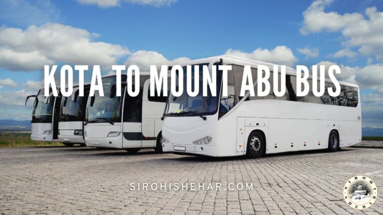 Kota to Mount Abu Bus