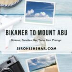 Bikaner to Mount Abu